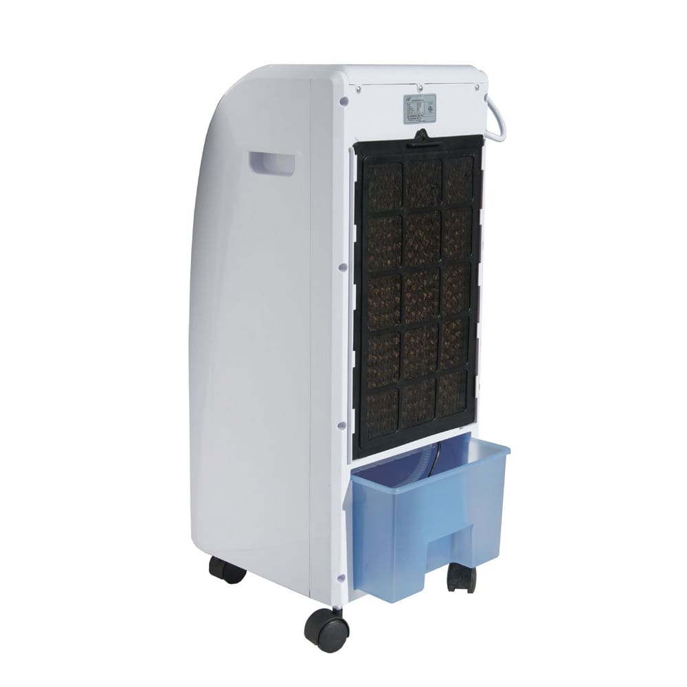 SPT SF-614P: Evaporative Cooling Fan with 3D Cooling Pad - Back View