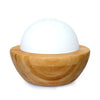 SPT - Ultrasonic Aroma Diffuser/Humidifier with Bamboo Base (Sphere) - SA-013 - Front View