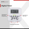 Load image into Gallery viewer, XPOWER Total Protection – Programmable Sanitizing System (Large) - XCS4 - Digital Timer
